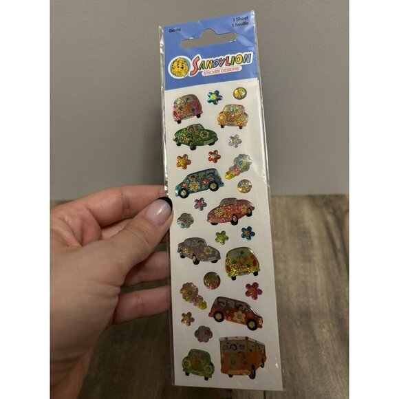 Vintage Samdylion Stickers Gems VW Beetle, Sealed - Picture 1 of 3
